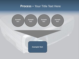 Projector Isolated Project PowerPoint Template