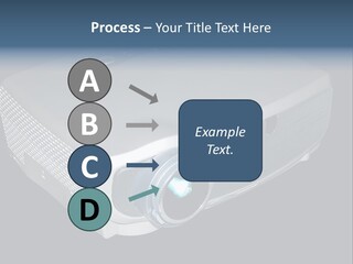 Projector Isolated Project PowerPoint Template
