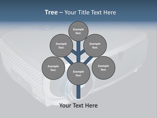 Projector Isolated Project PowerPoint Template