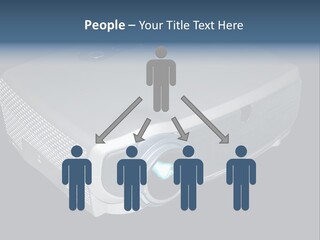 Projector Isolated Project PowerPoint Template