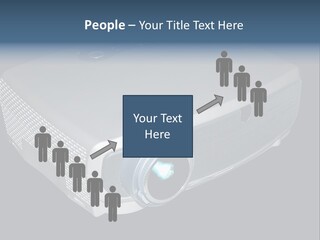 Projector Isolated Project PowerPoint Template