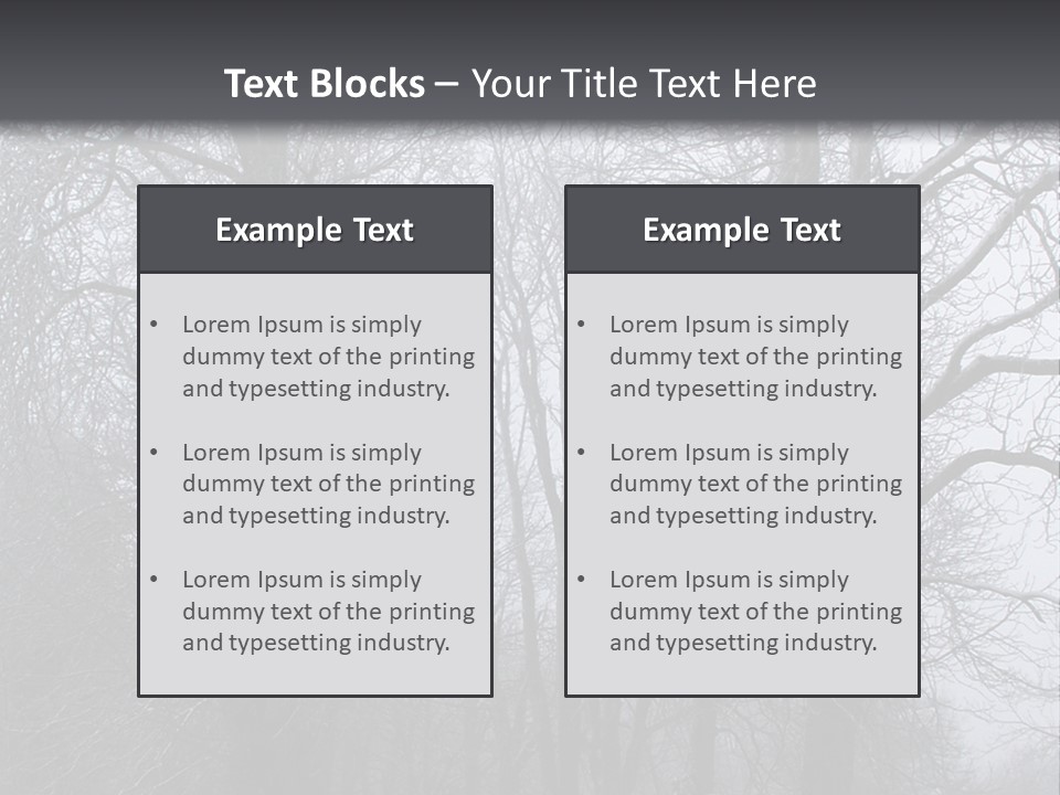 French Countryside Road PowerPoint Template
