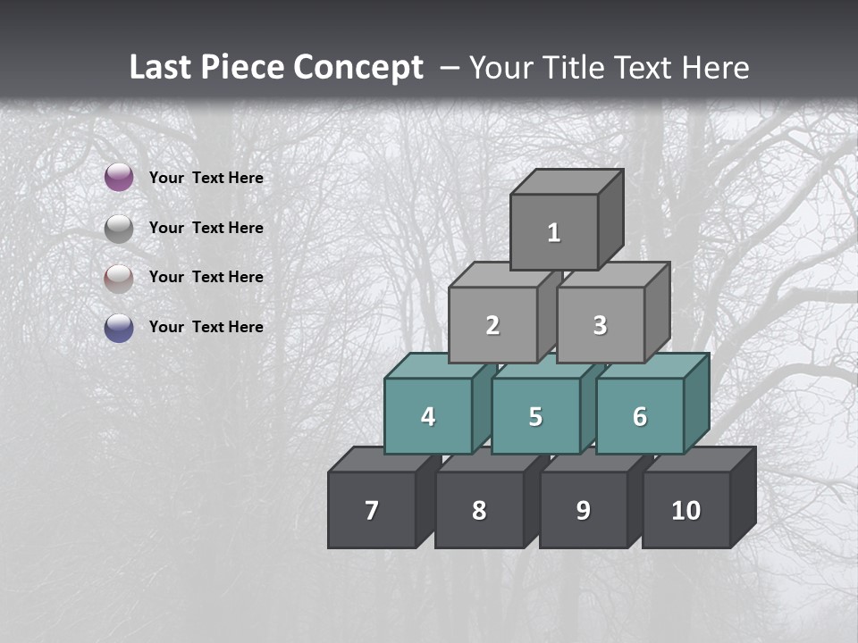 French Countryside Road PowerPoint Template