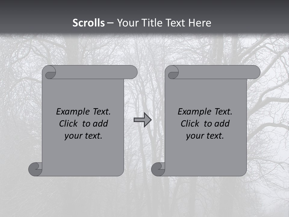 French Countryside Road PowerPoint Template