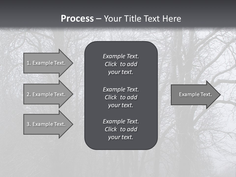 French Countryside Road PowerPoint Template
