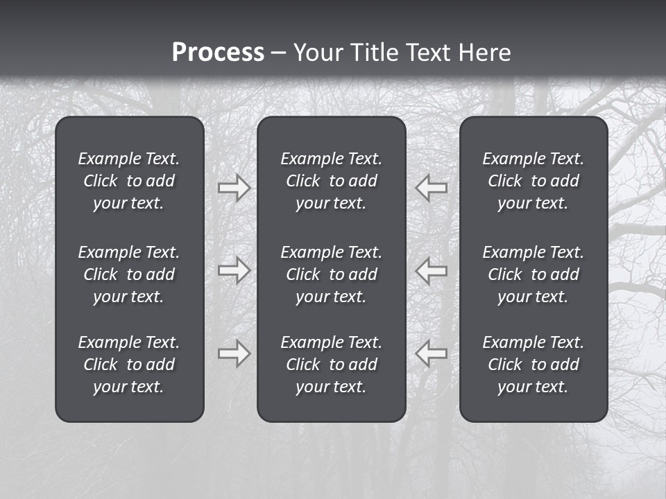 French Countryside Road PowerPoint Template