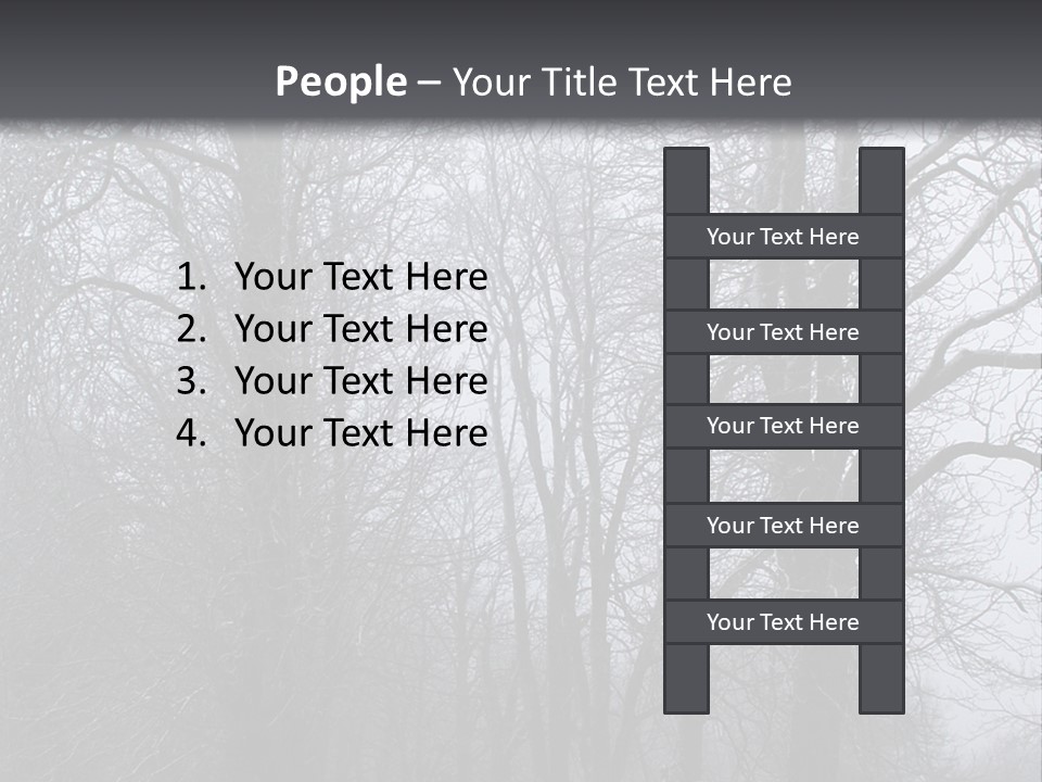 French Countryside Road PowerPoint Template