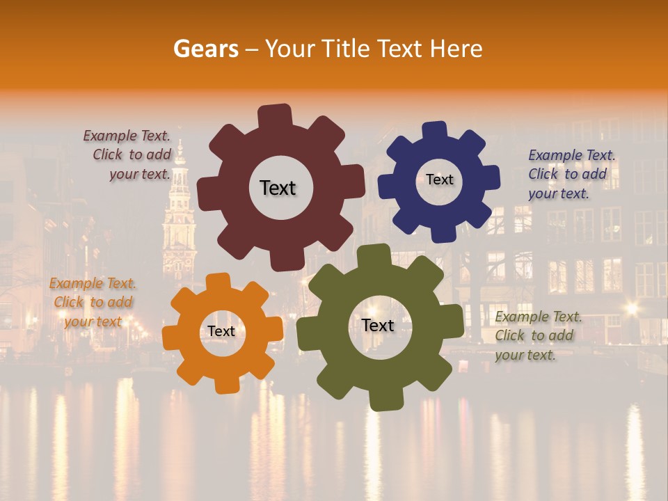 Boat Yacht Building PowerPoint Template