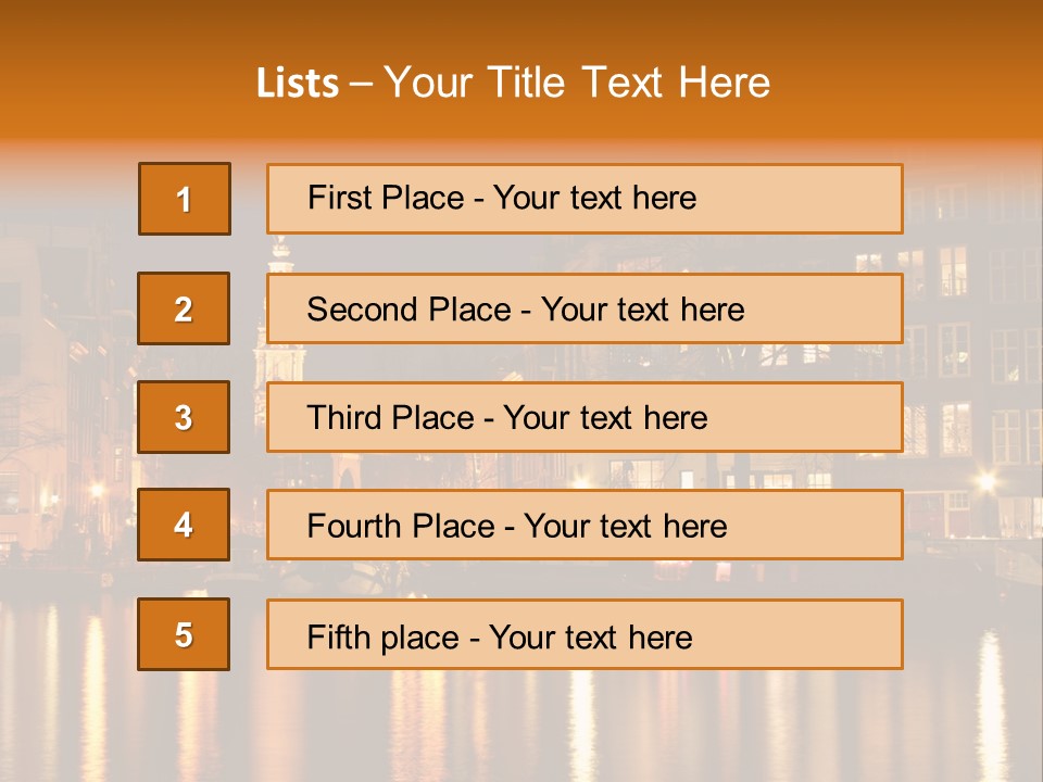 Boat Yacht Building PowerPoint Template