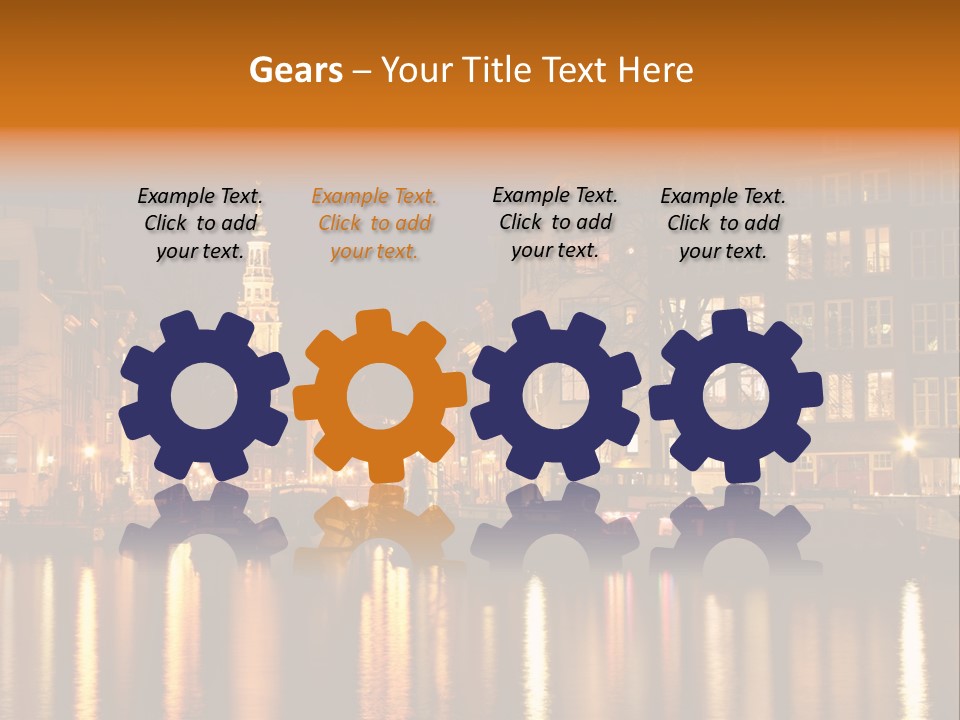 Boat Yacht Building PowerPoint Template