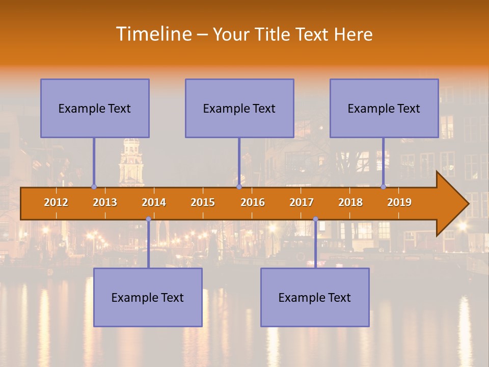 Boat Yacht Building PowerPoint Template