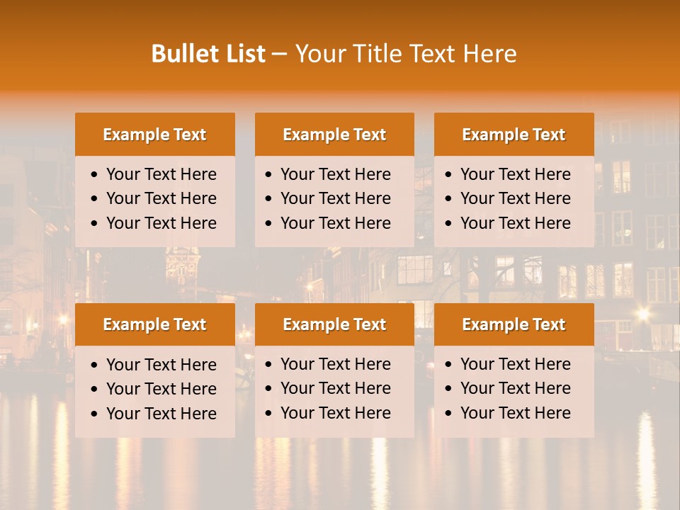 Boat Yacht Building PowerPoint Template