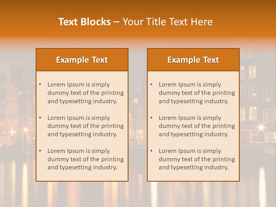Boat Yacht Building PowerPoint Template
