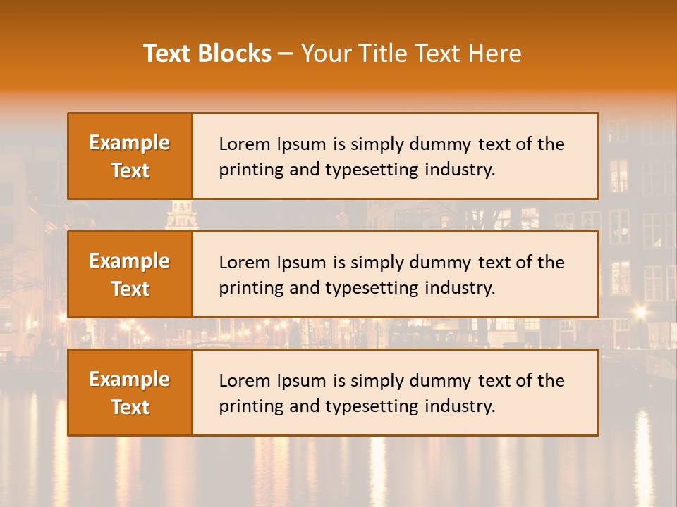 Boat Yacht Building PowerPoint Template