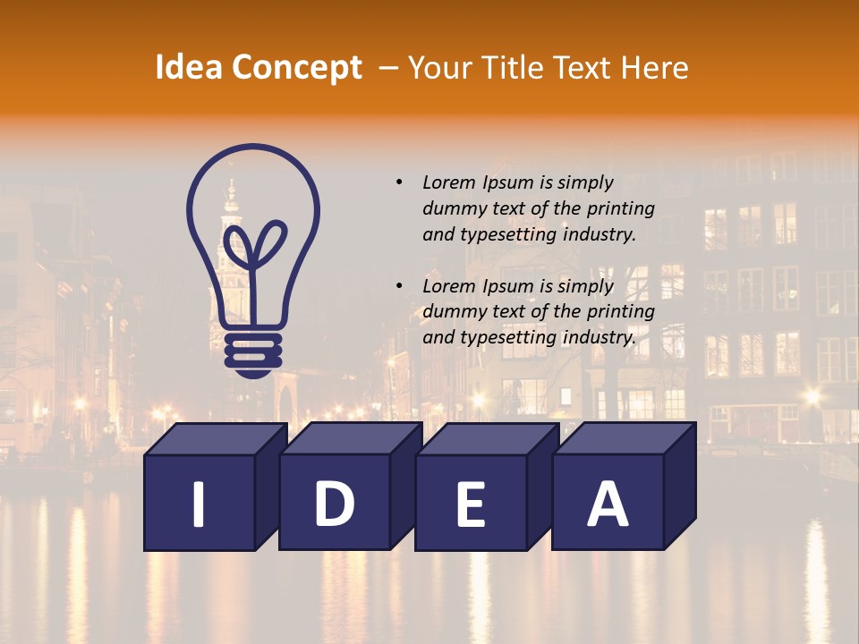 Boat Yacht Building PowerPoint Template