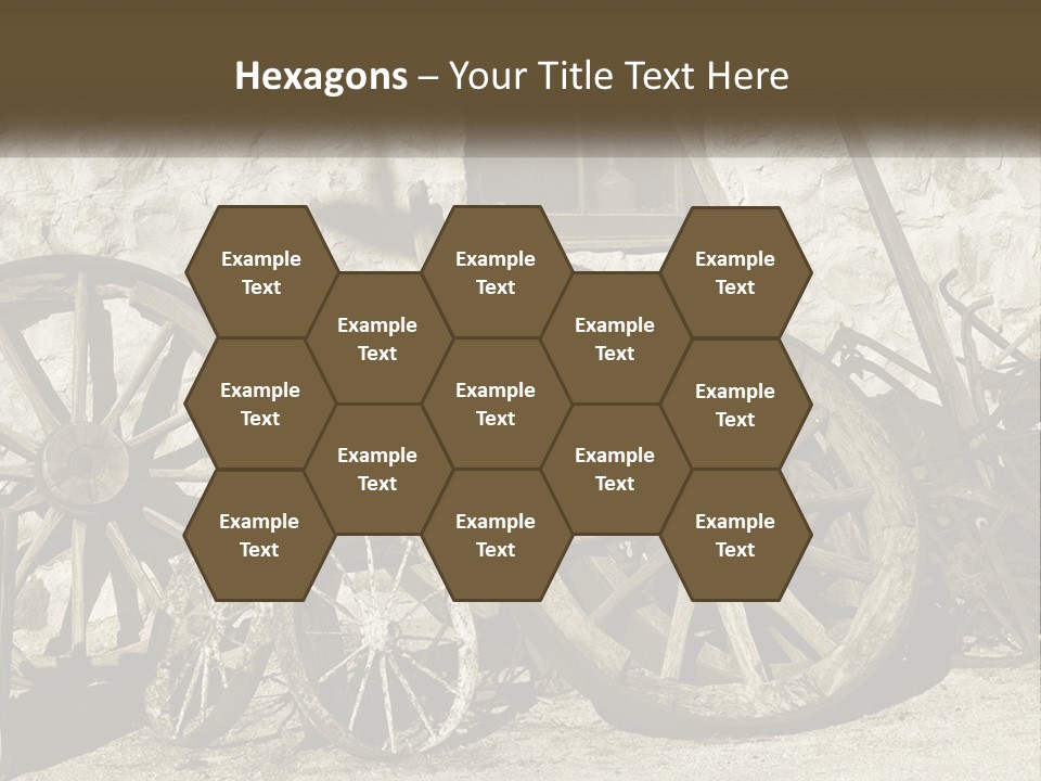Repair Equipment Wheels PowerPoint Template