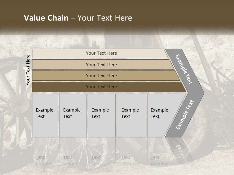 Repair Equipment Wheels PowerPoint Template
