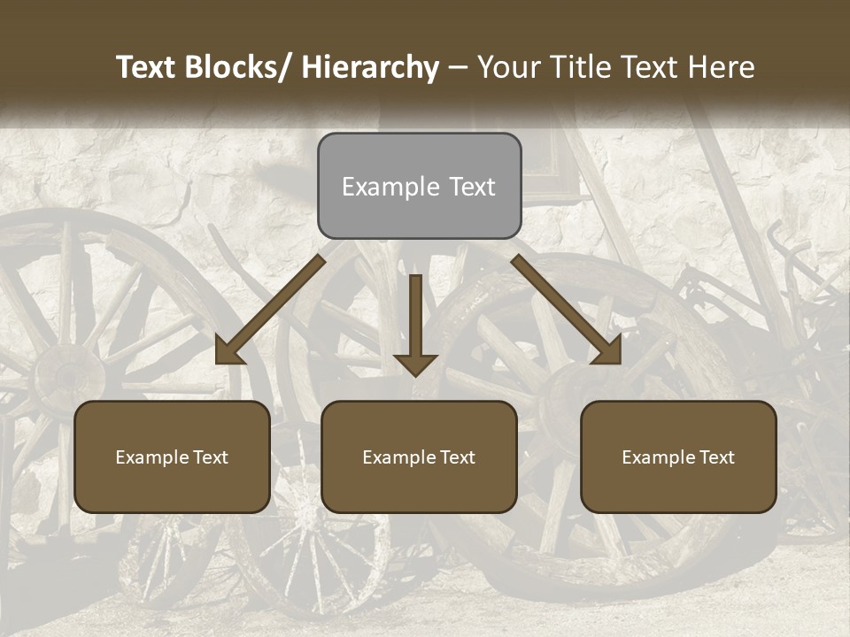 Repair Equipment Wheels PowerPoint Template