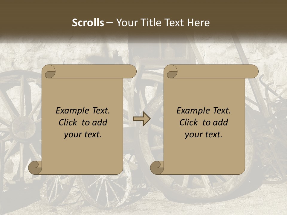 Repair Equipment Wheels PowerPoint Template