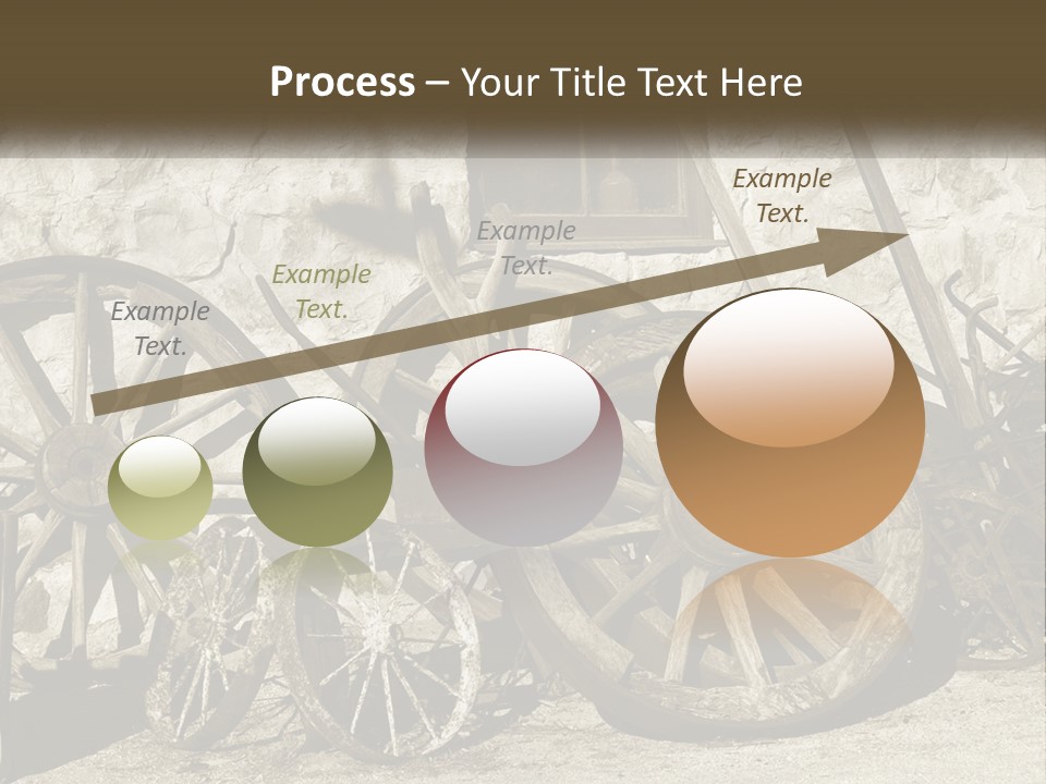 Repair Equipment Wheels PowerPoint Template