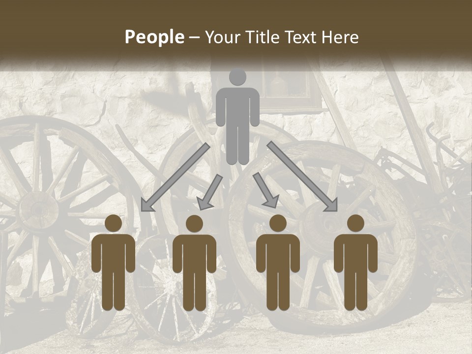 Repair Equipment Wheels PowerPoint Template