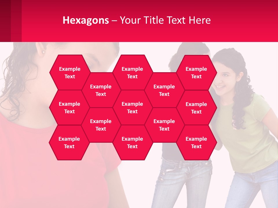 Teen Female Depression PowerPoint Template