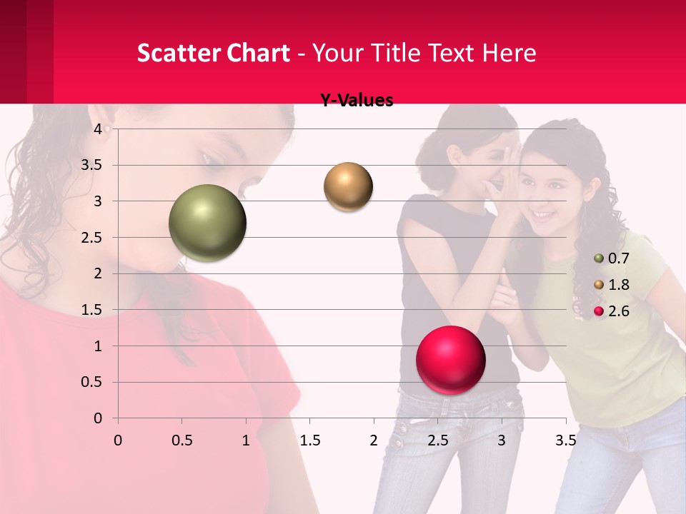 Teen Female Depression PowerPoint Template