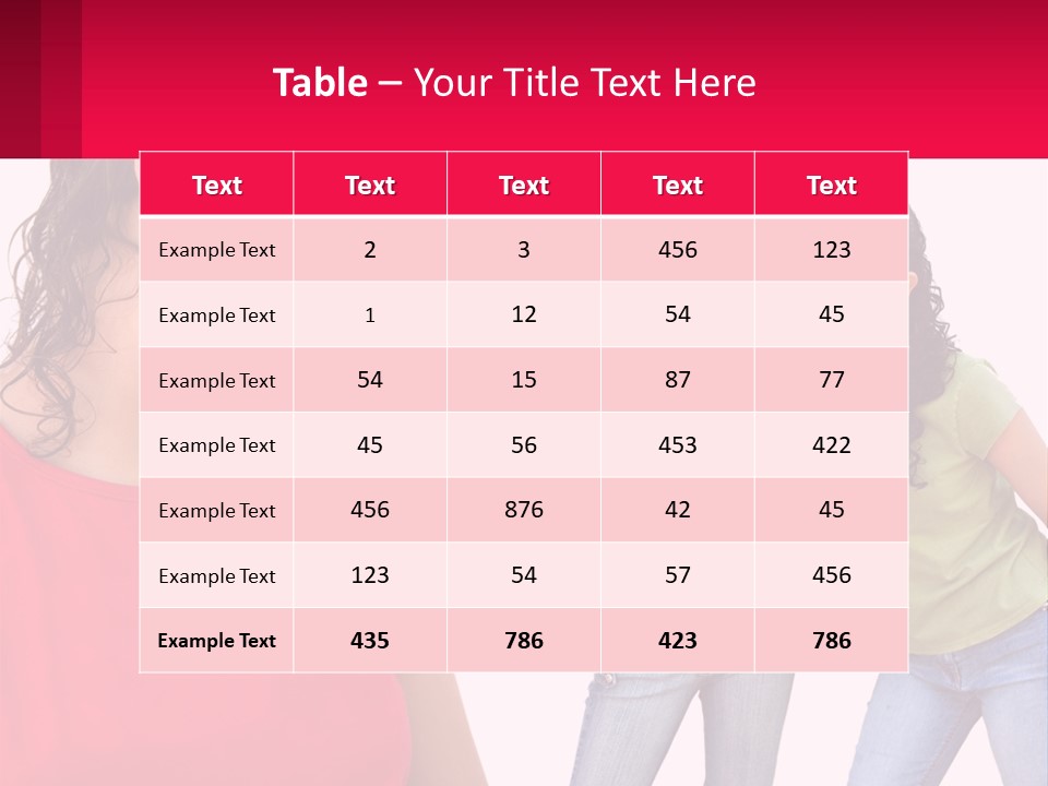 Teen Female Depression PowerPoint Template