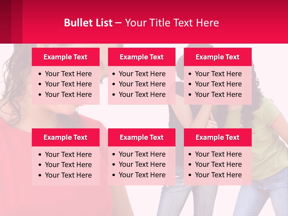 Teen Female Depression PowerPoint Template