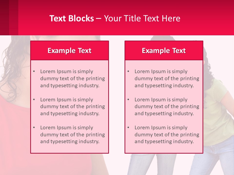 Teen Female Depression PowerPoint Template