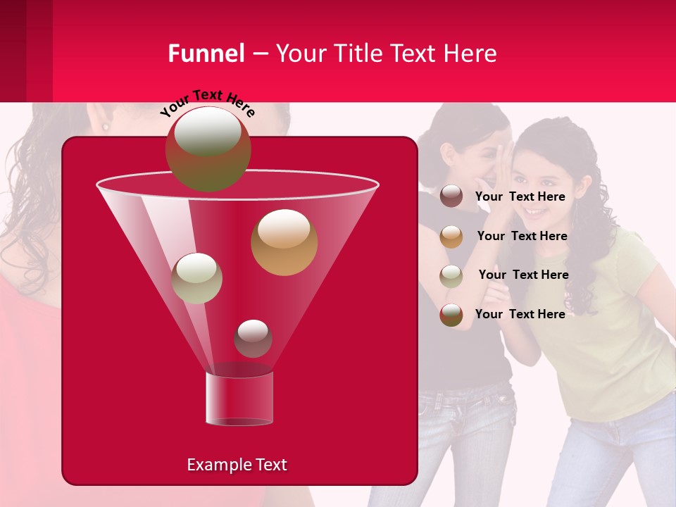 Teen Female Depression PowerPoint Template