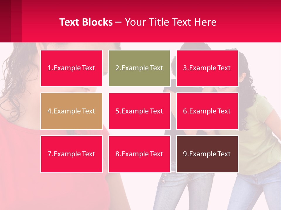 Teen Female Depression PowerPoint Template