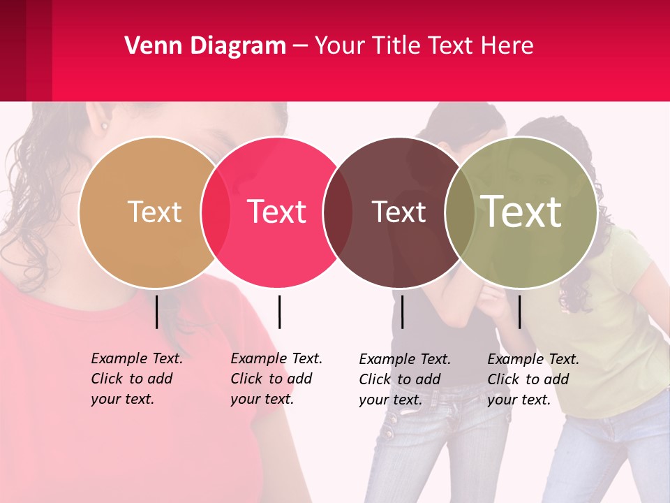 Teen Female Depression PowerPoint Template