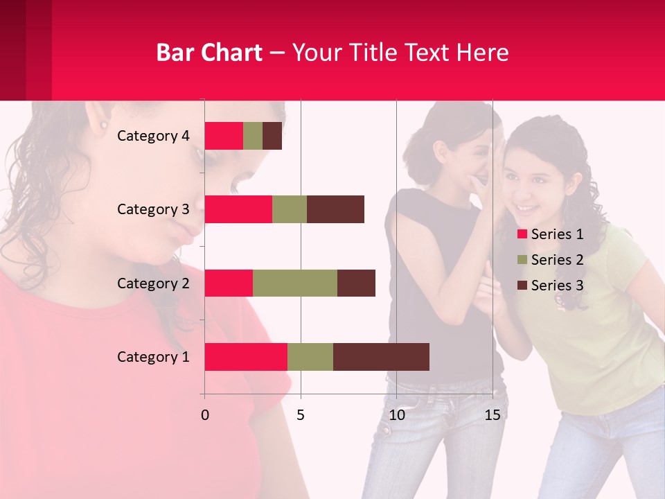 Teen Female Depression PowerPoint Template