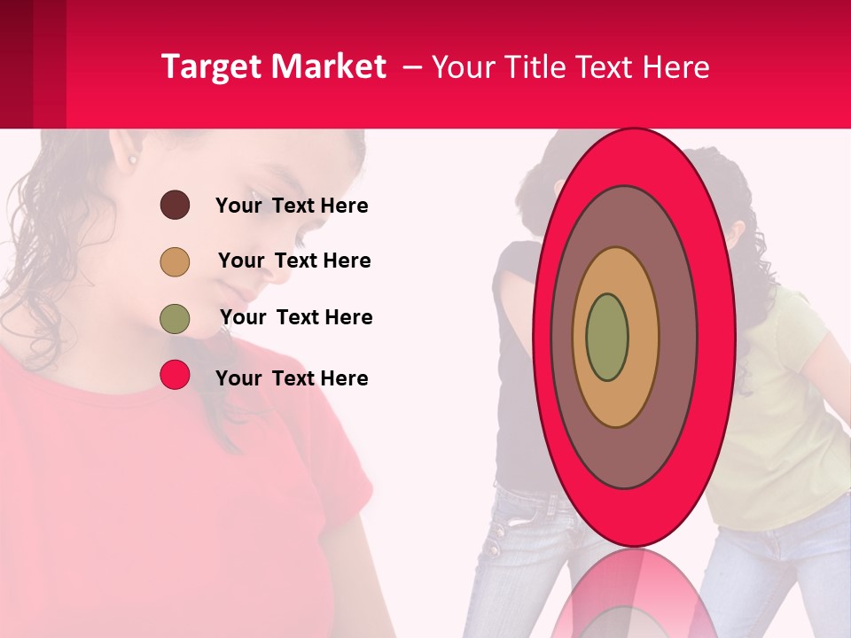 Teen Female Depression PowerPoint Template