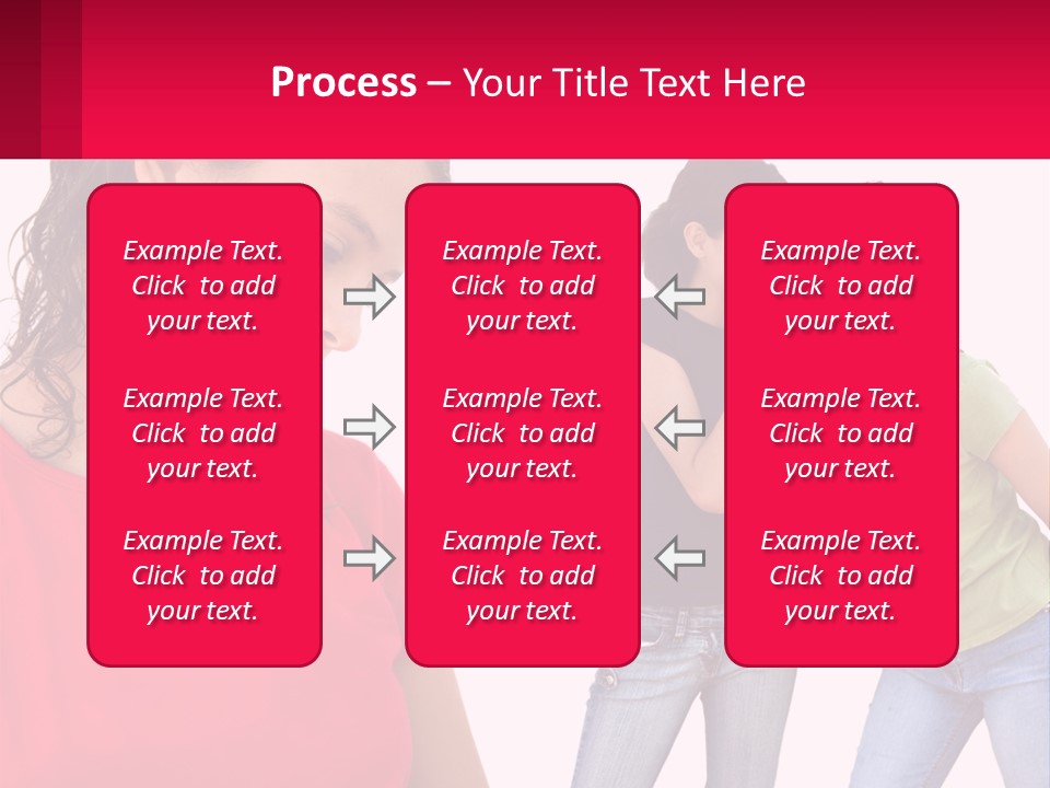 Teen Female Depression PowerPoint Template