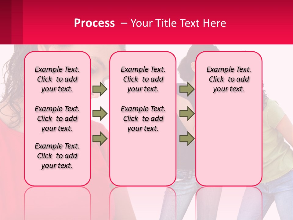 Teen Female Depression PowerPoint Template