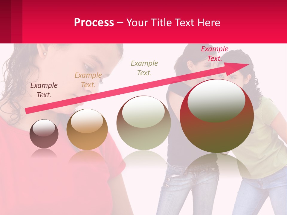 Teen Female Depression PowerPoint Template