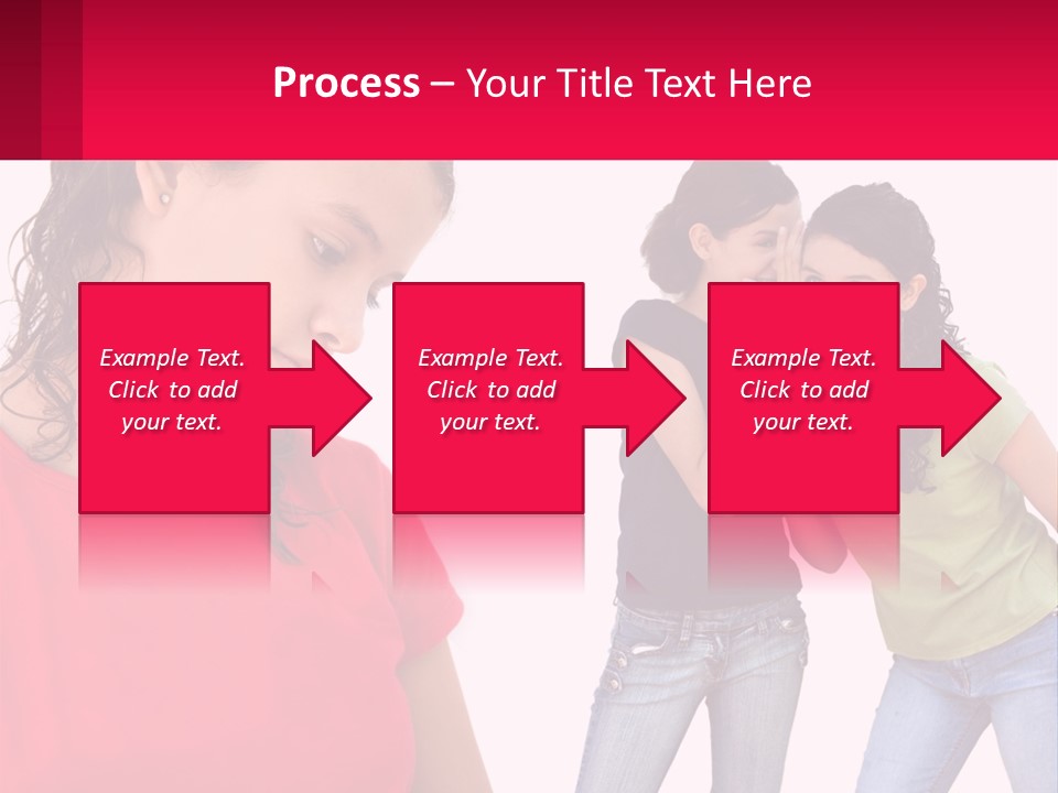 Teen Female Depression PowerPoint Template