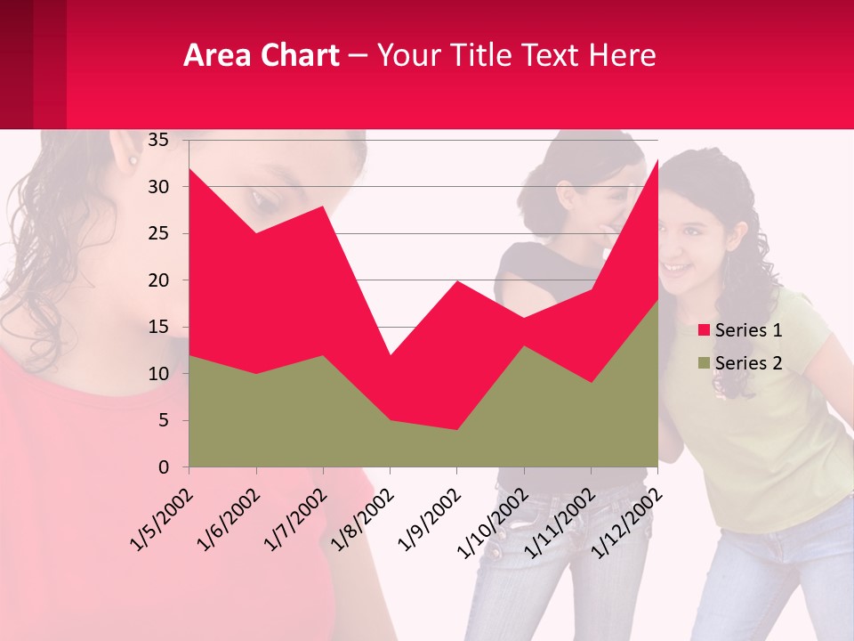 Teen Female Depression PowerPoint Template