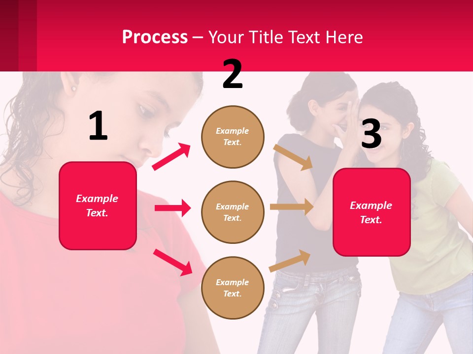 Teen Female Depression PowerPoint Template