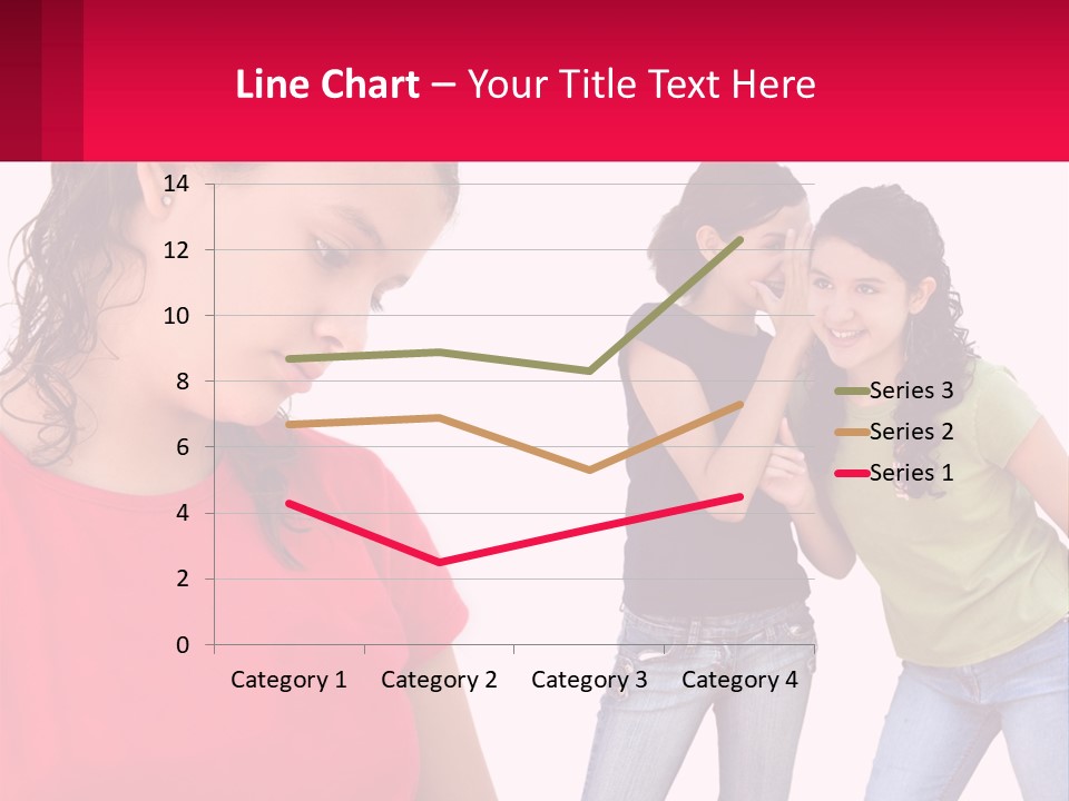 Teen Female Depression PowerPoint Template