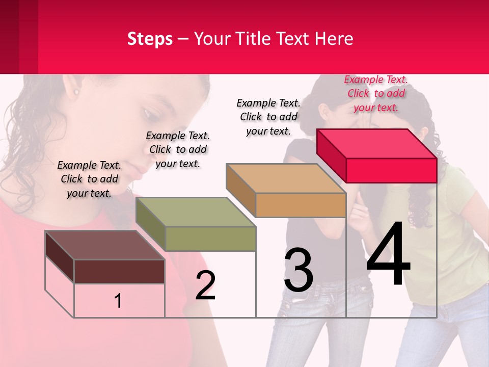 Teen Female Depression PowerPoint Template