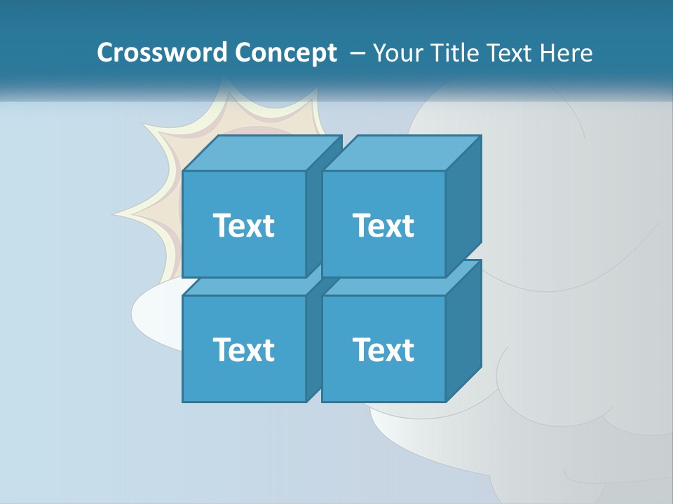 Cloudy Holiday Solar PowerPoint Template