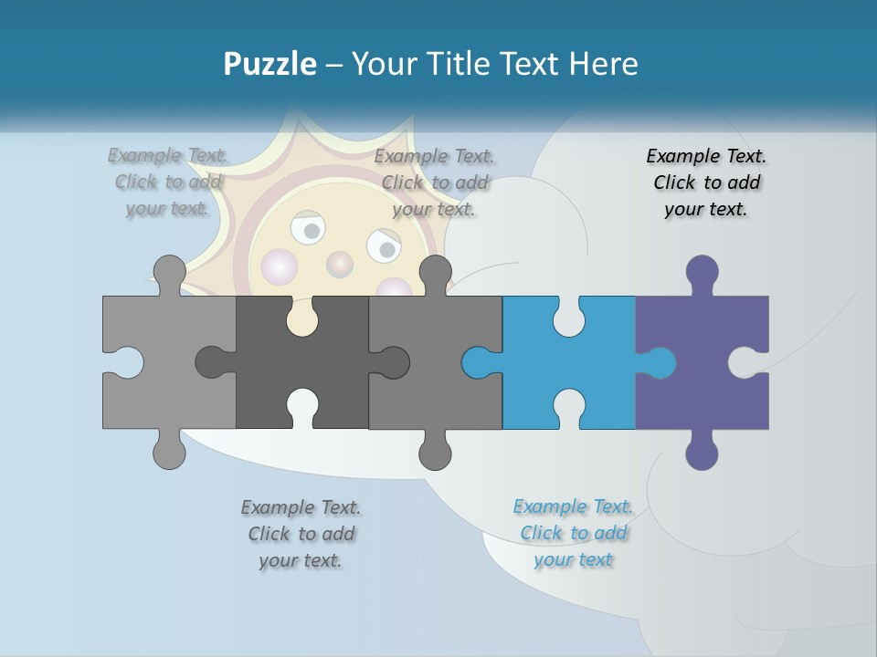 Cloudy Holiday Solar PowerPoint Template