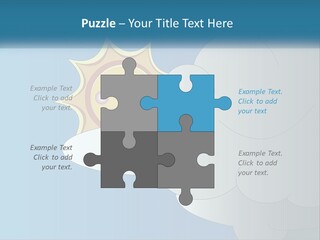 Cloudy Holiday Solar PowerPoint Template