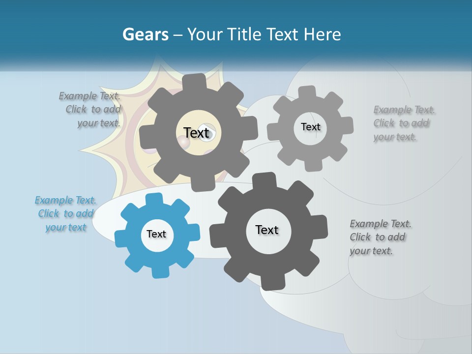 Cloudy Holiday Solar PowerPoint Template