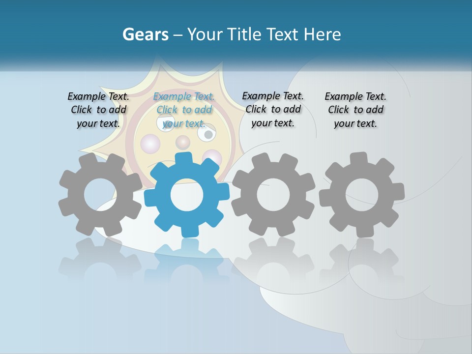 Cloudy Holiday Solar PowerPoint Template