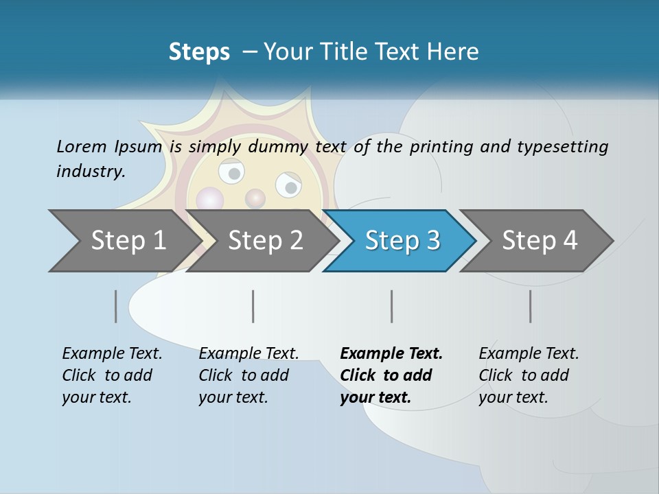 Cloudy Holiday Solar PowerPoint Template