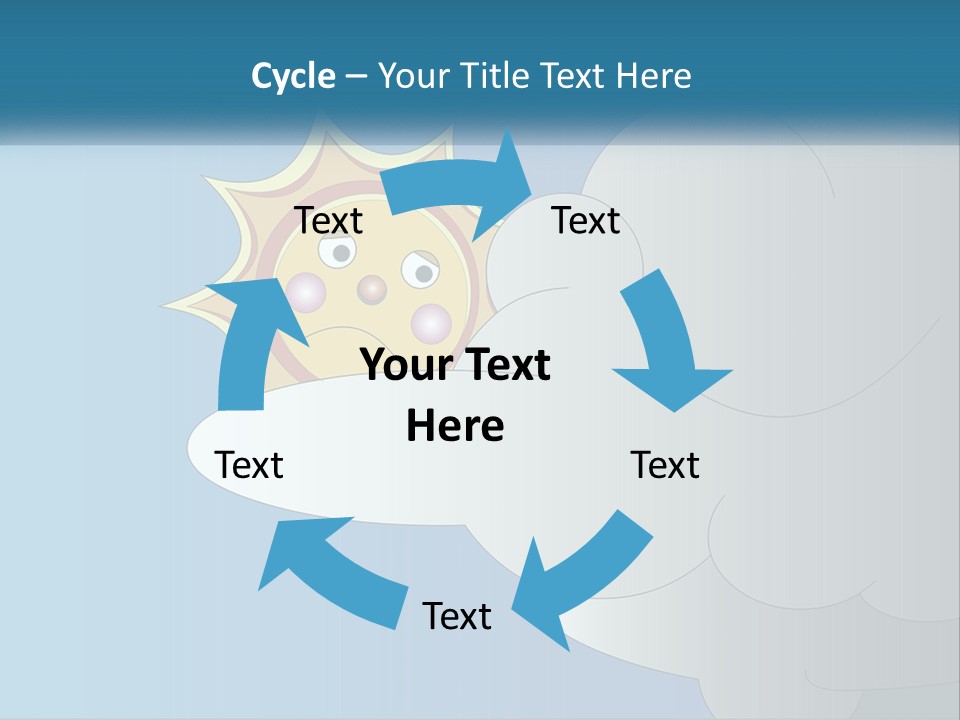 Cloudy Holiday Solar PowerPoint Template
